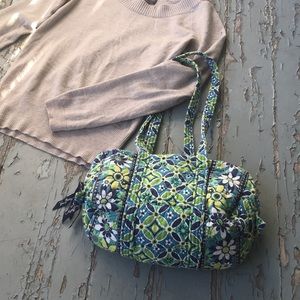 Green and blue Vera Bradley bag